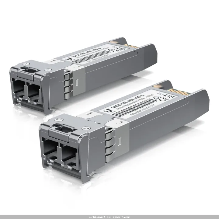 Ubiquiti UACC-OM-MM-10G-D-2 Transceiver-Modul 2er Pack [SFP+, Multi-Mode, 10 Gbit/s, LC-Duplex]