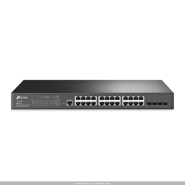 TP-Link SG3428 JetStream Managed Switch 28-Port, Managed, 24x Gigabit RJ45, 4x Gigabit SFP