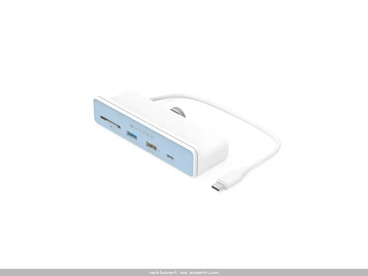 Hyper Drive 6-in-1 USB-C Hub Für iMac, weiß