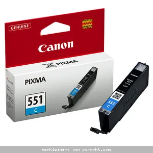 Canon CLI-551C Tinte cyan