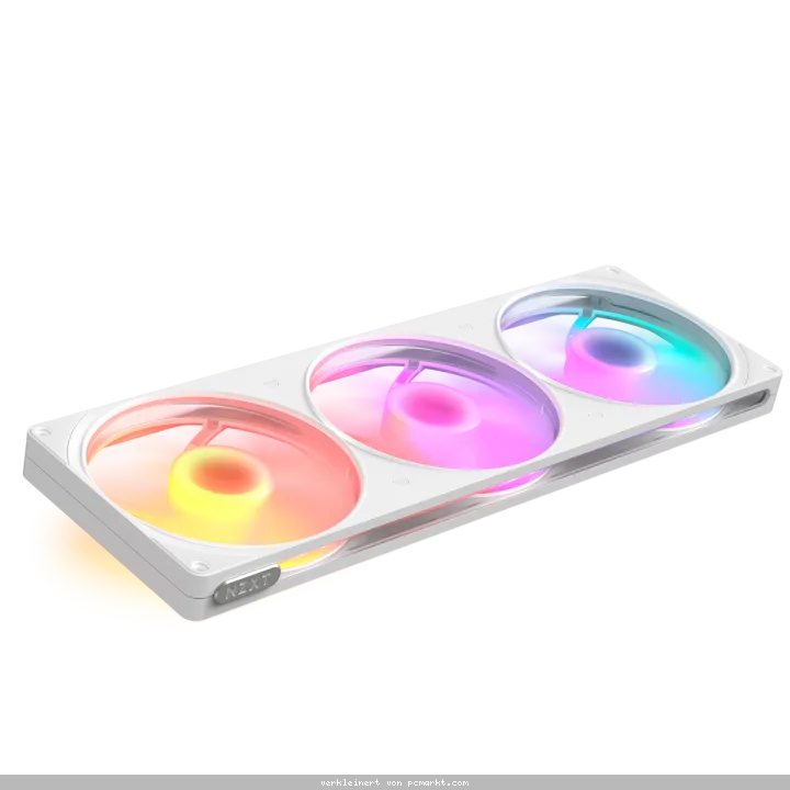 NZXT F Series F420 RGB White | Gehäuselüfter