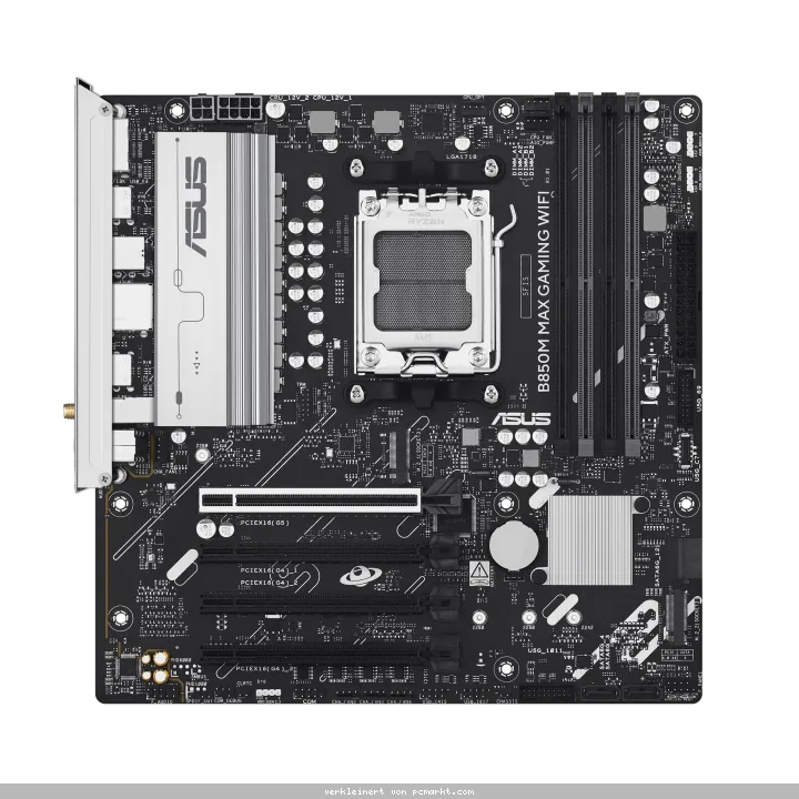 ASUS B850M MAX GAMING WIFI Mainboard Sockel AM5