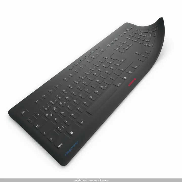CHERRY Stream Protect Membran, DE-Layout, Spritzwassergeschützt, Hochwertige Schutzmembran (Silikon) für die beliebte STREAM Tastatur