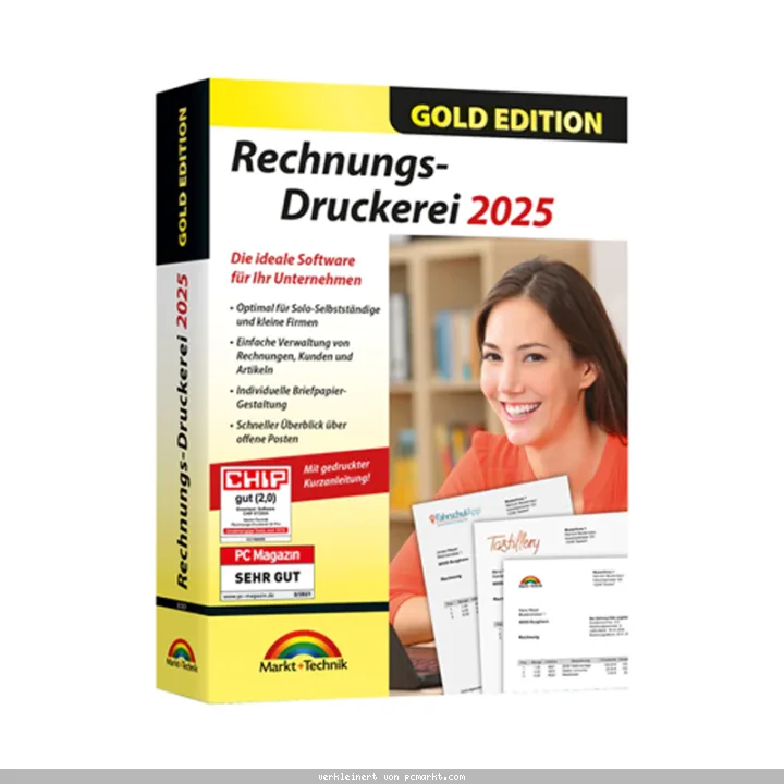 Markt+Technik Rechnungsdruckerei Gold Edition