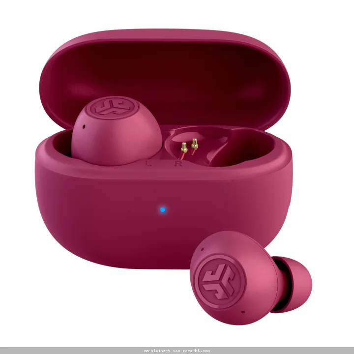 Jlab Go Pop ANC TWS Headphones Fuchsia Touch-Bedienung, Mehr als 32 Stunden Spielzeit, EQ3 Sound, Geräuschunterdrückung