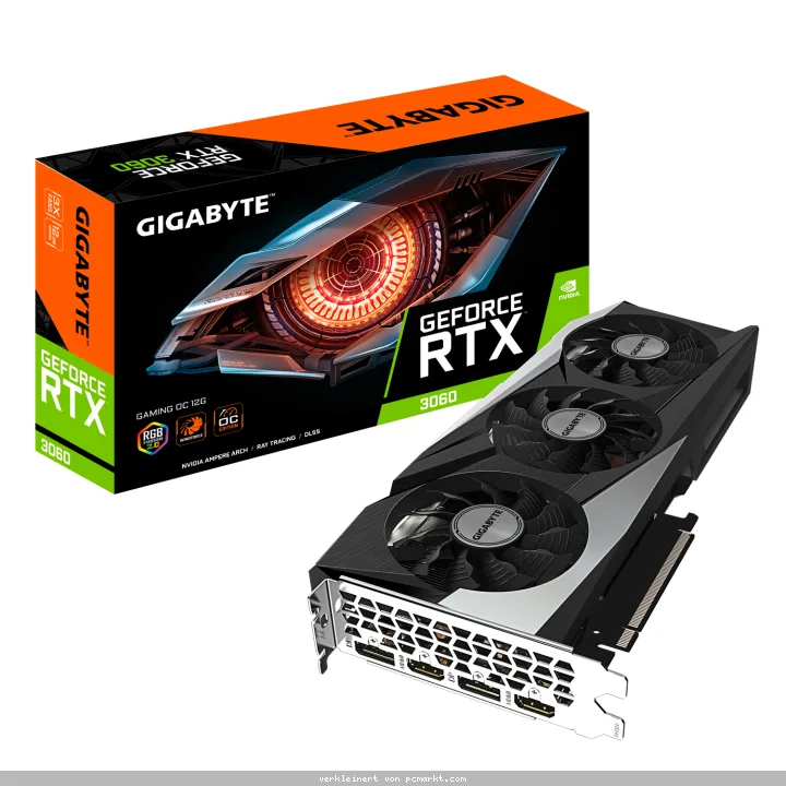 GigaByte GeForce RTX 3060 Gaming OC 12GB Grafikkarte - 2x DisplayPort/2x HDMI