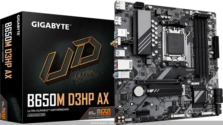 GIGABYTE B650M D3HP AX Mainboard Sockel AM5