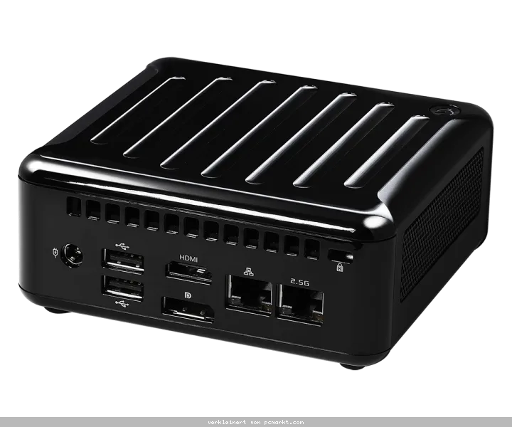 ASROCK 4x4 BOX 90PXG7K0-P0EAY100 - AMD Ryzen 7 4800U, 2x DDR4, 4x USB 3.2, 1x HDMI, 3x DisplayPort, 2x LAN, Wi-Fi, BT, mit Lüfter, oOS