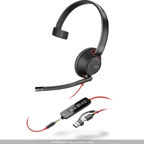 Poly Blackwire 5210 USB-C HS +3.5mmP +USB-C/A