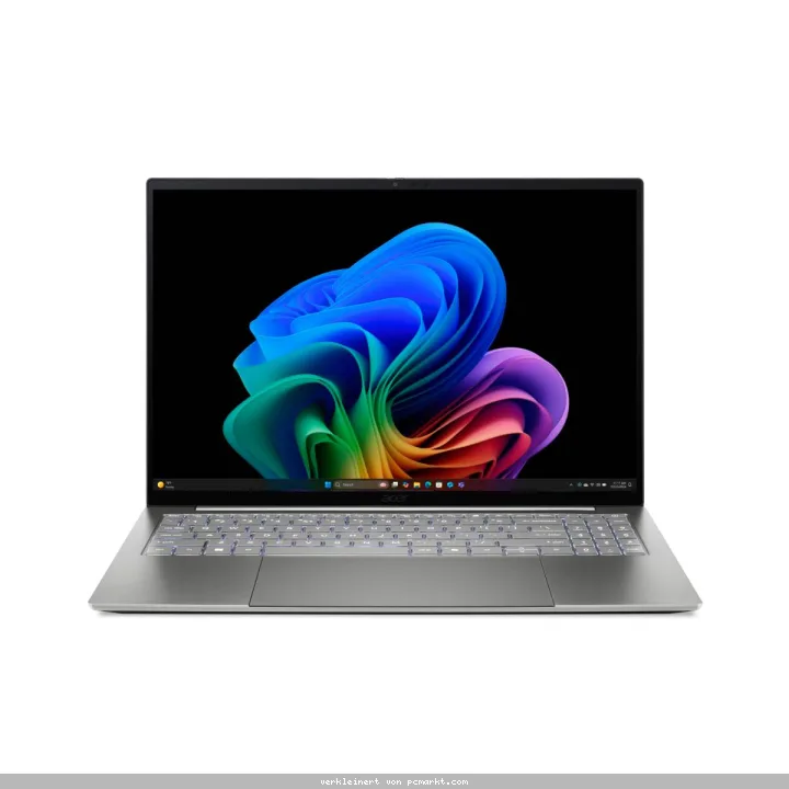 Acer Swift 16 AI OLED (SF16-71T-90F6) Copilot+ PC 16,0" 2.8K-touch, OLED, Intel Core Ultra X9-388H (50 TOPS), 16GB RAM, 512GB SSD, Windows 11 Home