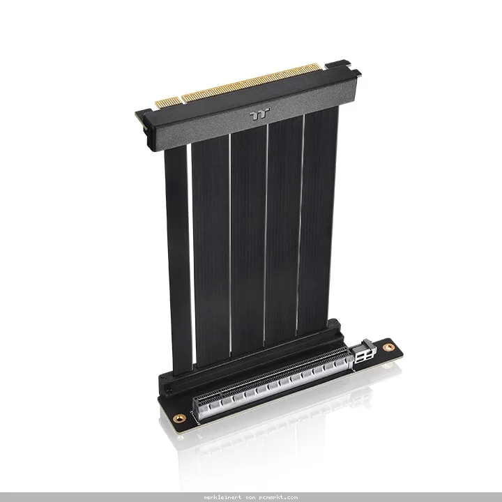 Thermaltake PCIe 4.0 Riser Cable Dual 90° - 130mm