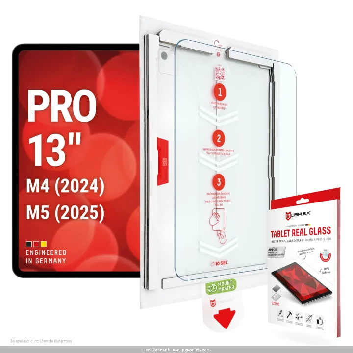 DISPLEX Tablet Real Glasschutzfolie für iPad Pro 13" (2024/2025)