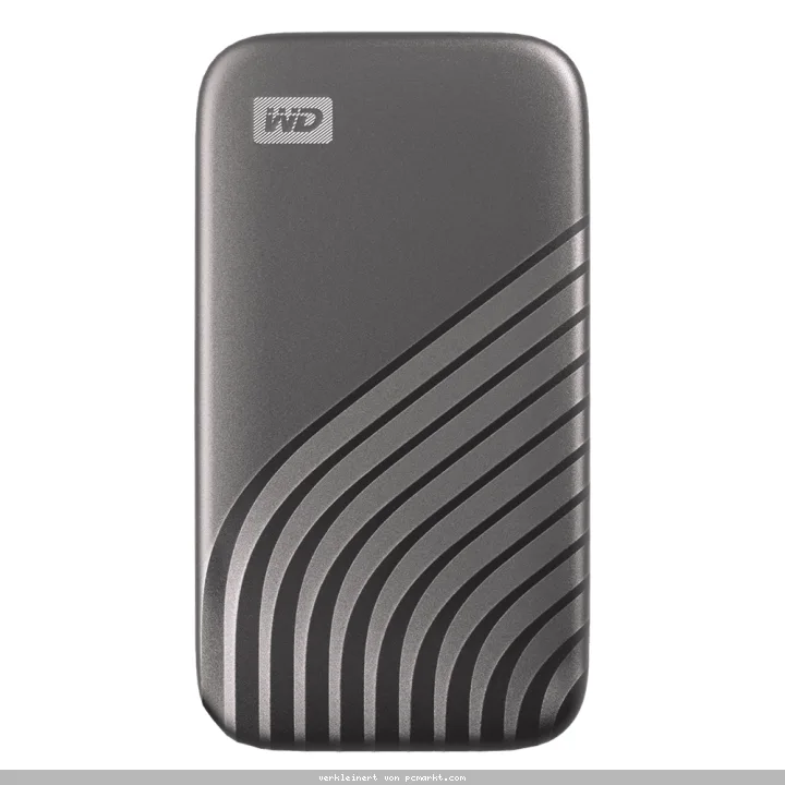 WD My Passport SSD 2TB Space Grau Externe Solid-State-Drive, USB 3.2 Gen 2x1