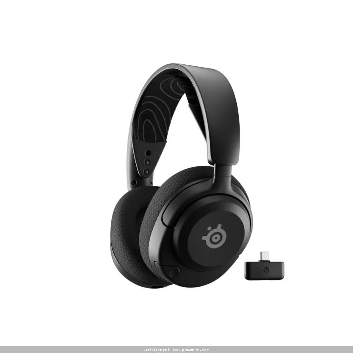 SteelSeries Arctis Nova 5 Wireless kabelloses Gaming Headset für PC, Switch, PlayStation und Mobilgeräte, ClearCast 2.X Mikrofon, 60 Stunden Akkulaufz