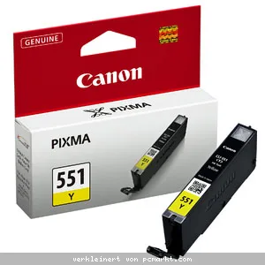 Canon CLI-551Y Tinte gelb