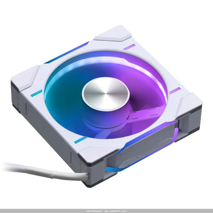PHANTEKS D30-120 PWM Reverse Airflow D-RGB weiß | Gehäuselüfter