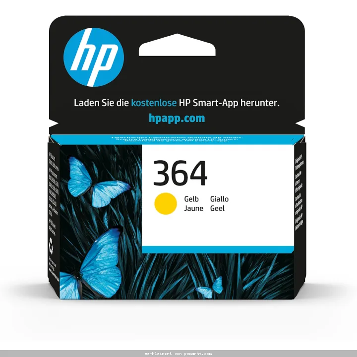 HP 364 (CB320EE) Original Druckerpatrone Gelb