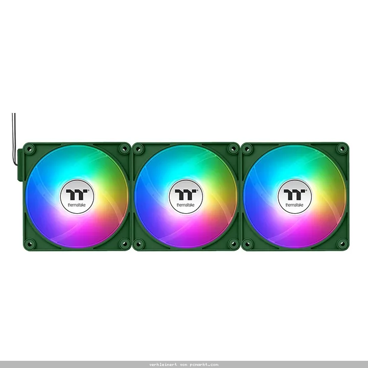 Thermaltake CT140 EX Reverse ARGB Sync Racing Green 3er-Pack | Gehäuselüfter