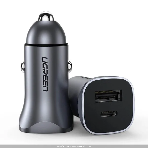 UGREEN A+C Dual-Port Car Charger PD30W+SCP22.5W