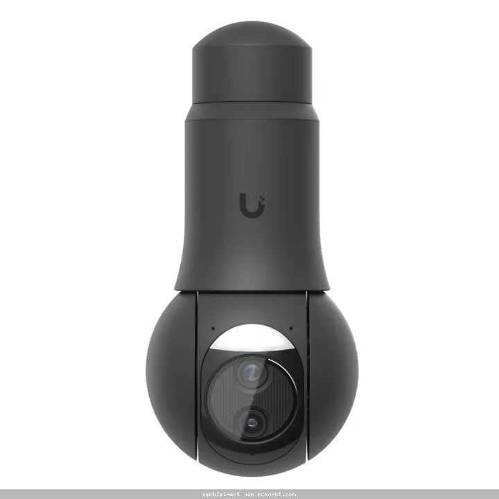 Ubiquiti G6 PTZ Überwachungskamera Schwarz 8MP (3840x2160), PoE, IP66-Wetterschutz, 30m Nachtsicht, PTZ mit 10x Hybrid-Zoom