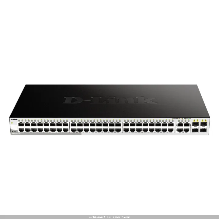 D-Link DGS-1210-52 Smart+ Managed Switch [48x Gigabit Ethernet, 4x GbE/SFP Combo]