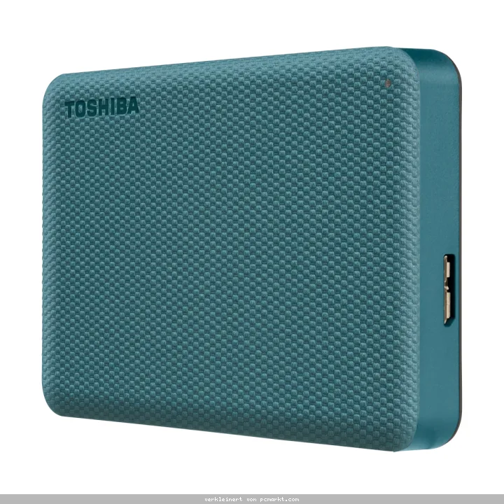 Toshiba Canvio Advance HDD 4TB Grün Externe Festplatte, USB 3.2 Gen 1x1 (5 Gbit/s)