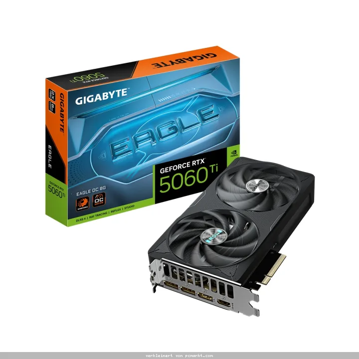 GIGABYTE GeForce RTX 5060 Ti Eagle OC 8G - 8GB GDDR7, HDMI, 3x DP