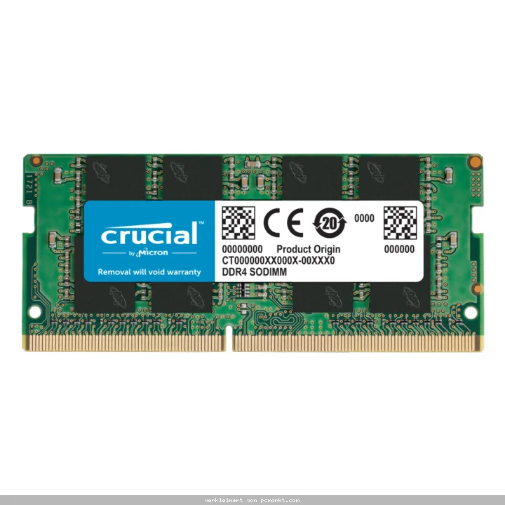 Crucial 8GB DDR4-3200 CL22 SO-DIMM Arbeitsspeicher