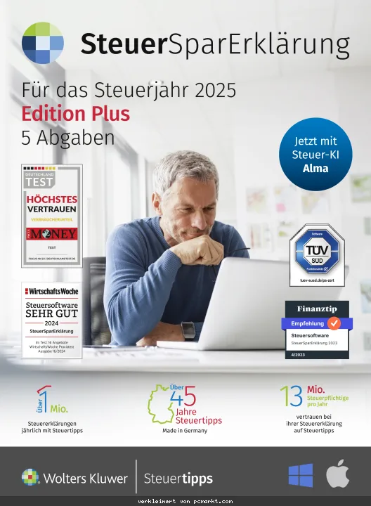 Steuertipps SteuerSparErklärung plus 2026 Steuerjahr 2025