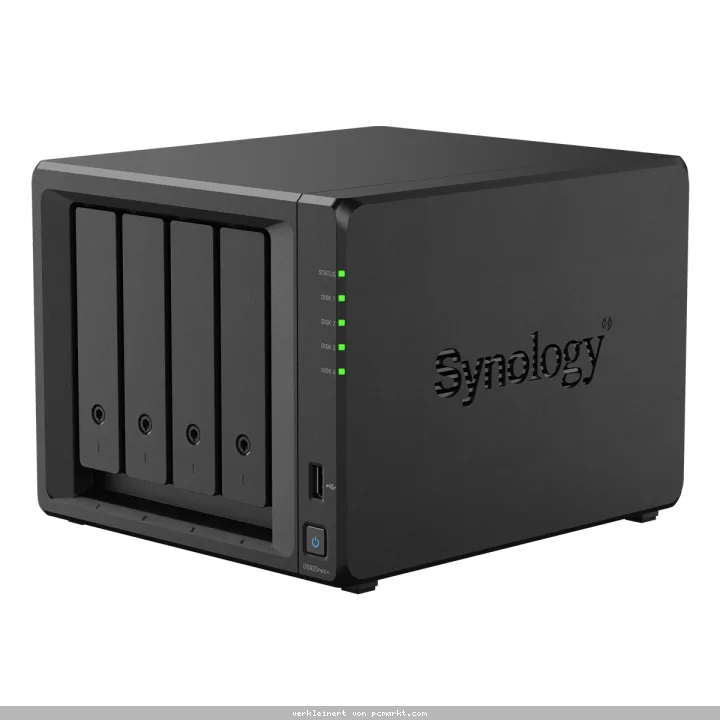 Synology DiskStation DS925neo+ NAS 4-Bay AMD Ryzen™ V1500B, 4GB DDR4 RAM, 0/4 HDD/SSD