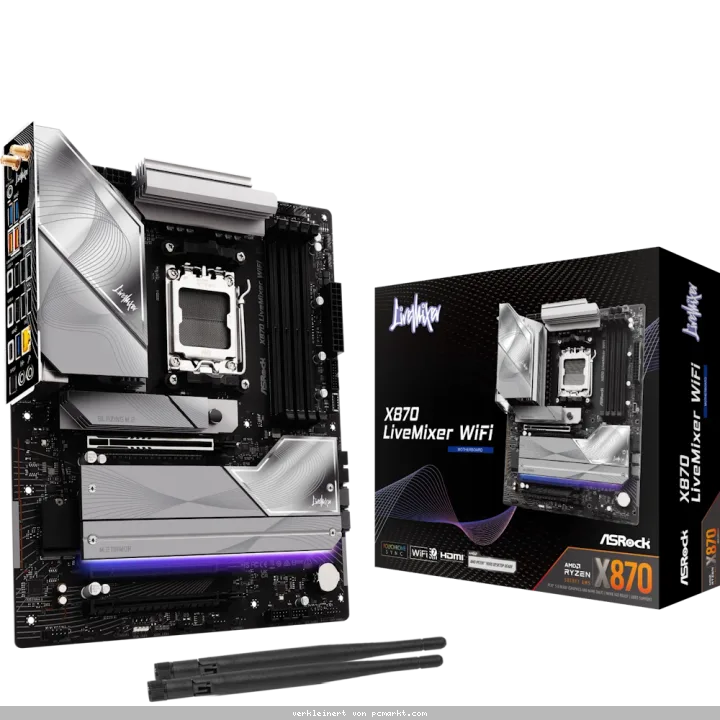 ASRock X870 LiveMixer WiFi Mainboard