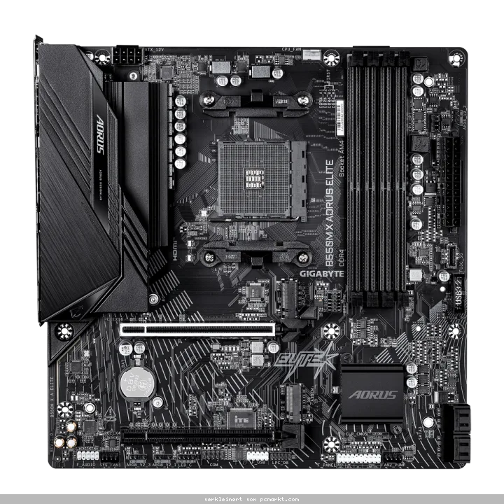 GIGABYTE B550M X AORUS Elite Mainboard Sockel AM4