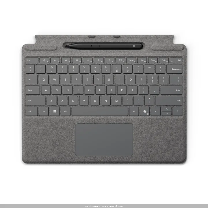 Microsoft Surface Pro Keyboard mit Slim Pen - platin