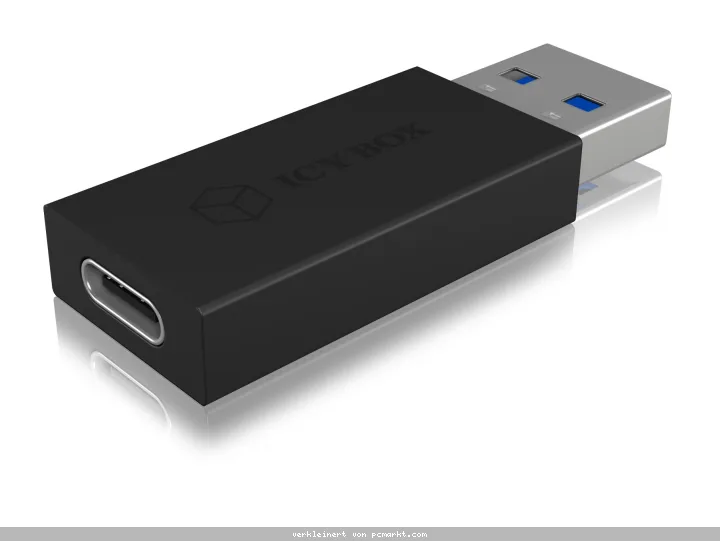 ICYBOX Adapter für USB 3.1 (Gen 2) Type-A Stecker zu Type-C Buchse