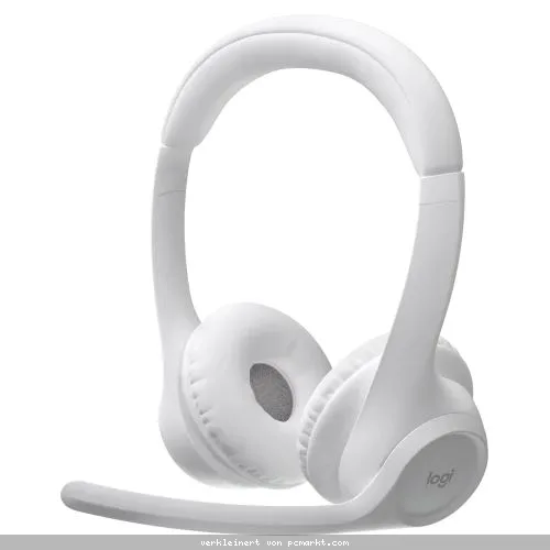 Logitech Zone 300 Kabelloses Headset, Grauweiß