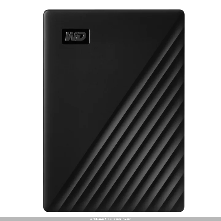 WD My Passport 6TB Schwarz Externe Festplatte, USB 3.2 Gen 1x1