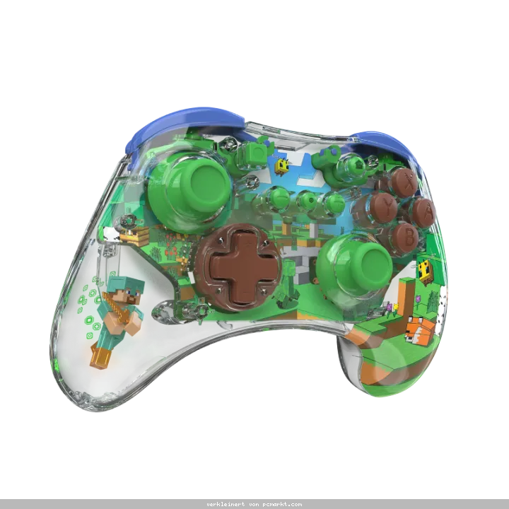 PDP REALMz Minecraft Forest Biome kabelloser Controller für die Nintendo Switch