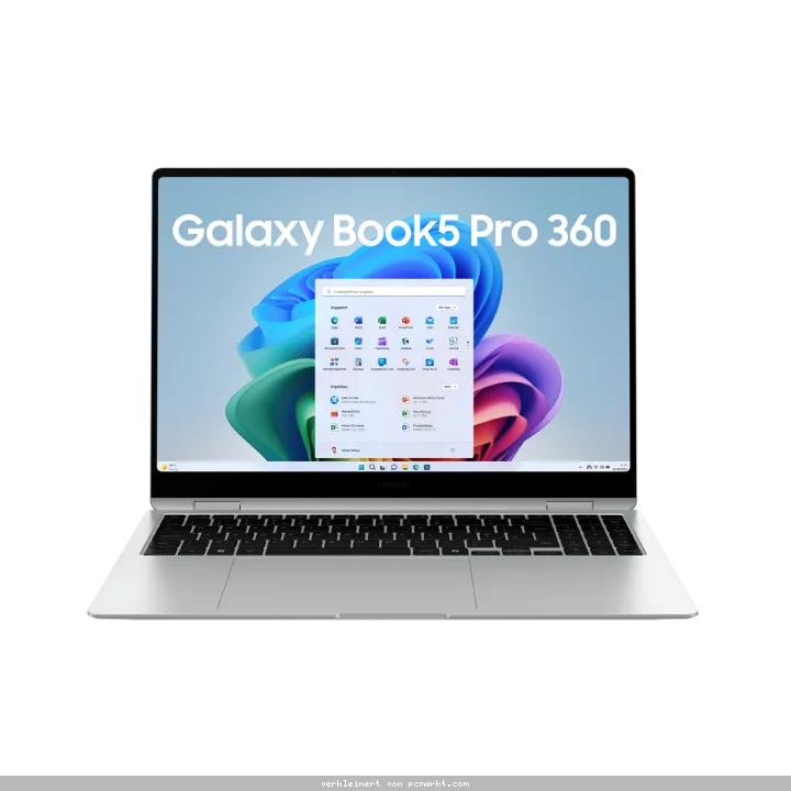 SAMSUNG Galaxy Book5 Pro 360 16 Zoll Intel Core Ultra 7 258V 32GB 1000GB W11 Platinum Silver