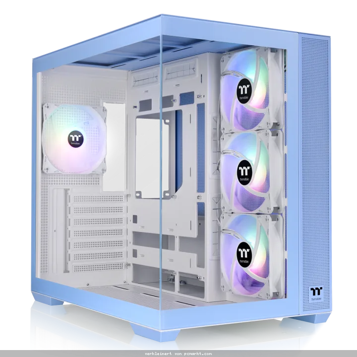 Thermaltake View 380 TG ARGB Hydrangea Blue | PC-Gehäuse