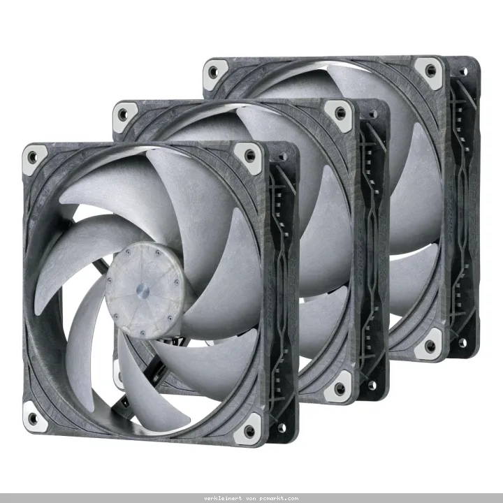 PHANTEKS T30 PWM schwarz 3er-Pack | Gehäuselüfter