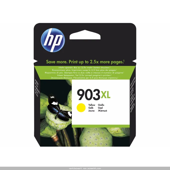 HP 903XL (T6M11AE) Original Tintenpatrone Gelb Kompatibilität: HP OfficeJet 6950, OfficeJet Pro 6974