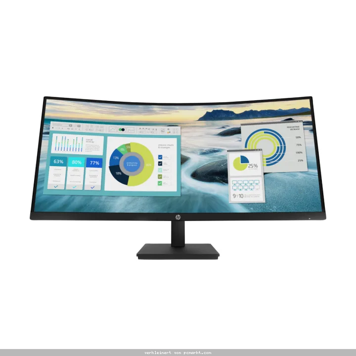 HP P34hc G4 Office Monitor - Curved, USB-C