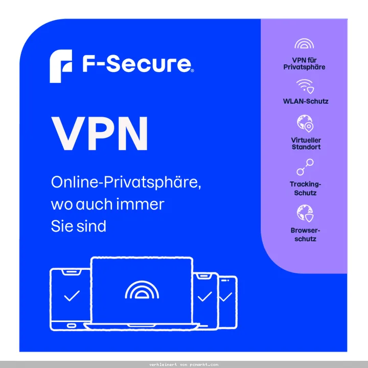 F-Secure VPN [3 Geräte - 1 Jahr] [Vollversion]