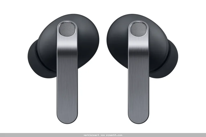 Samsung Galaxy Buds4 Pro SM-R640, Black Adaptive ANC, Bis zu 7 Stunden Wiedergabezeit, 2-Wege-Lautsprecher, Modernes Design mit hochwertigen Metallakz