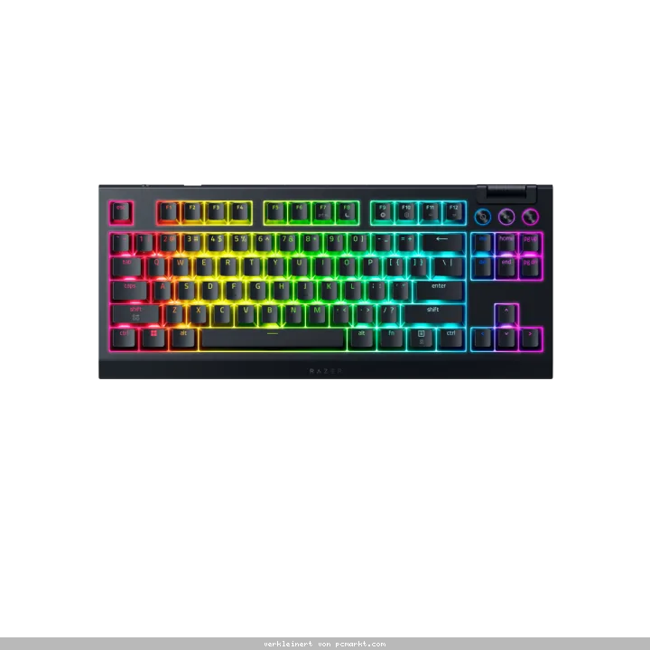 Razer BlackWidow V4 TKL Hyperspeed Kabellose Hotswap-Gaming-Tastatur mit Orange Switches, Bluetooth & Wireless und bis zu 980 Stunden Akkulaufzeit