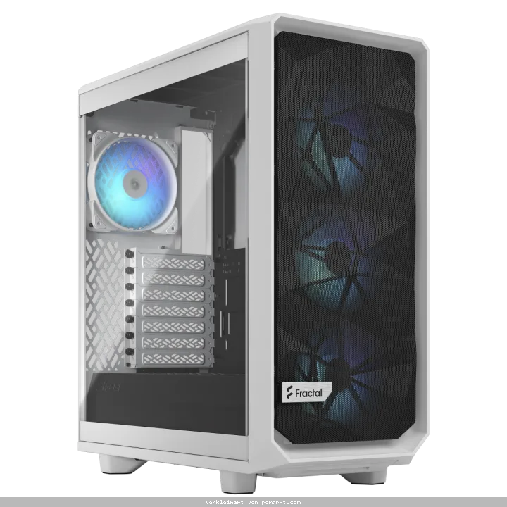 Fractal Design Meshify 2 Compact RGB White TG | PC-Gehäuse