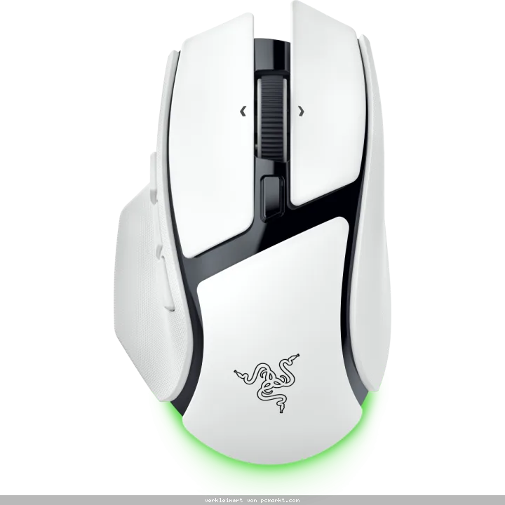 Razer Basilisk V4 HyperSpeed Gaming Maus weiß