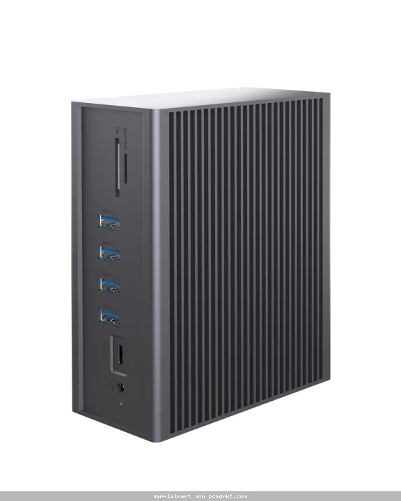 ICY BOX USB Type-C® & Type-A Dock mit dreifachem Videoausgang