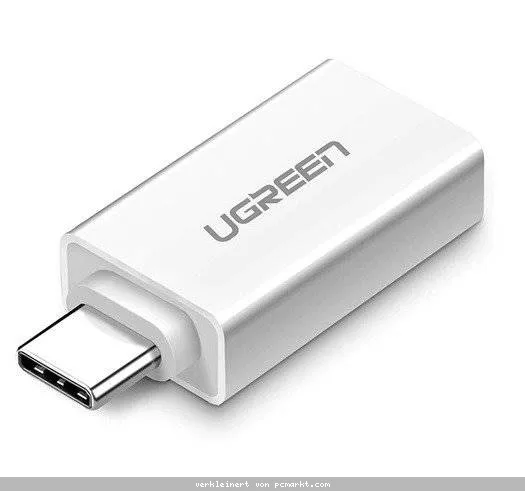UGREEN USB-C to USB 3.0 A Adapter White