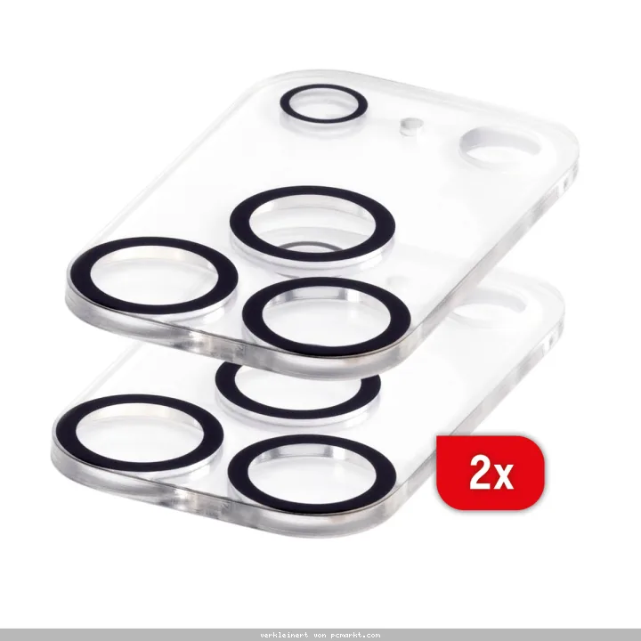DISPLEX Kamera-Schutzglas für Apple iPhone 17 Pro Max, 2 Stück